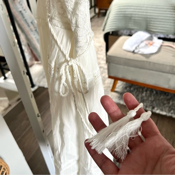 Free People / Emily Dress in Ivory - Picture 6 of 8